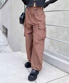 【イング/INGNI】のドローコードポケットNyカーゴ/PT 人気、トレンドファッション・服の通販 founy(ファニー) ファッション Fashion レディースファッション WOMEN パンツ Pants ショート Short ドローコード Draw Cord バランス Balance フェミニン Feminine フラップ Flap ポケット Pocket thumbnail ブラウン|ID: prp329100004212515 ipo3291000000029212616