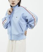 【コンバーストウキョウ/CONVERSE TOKYO】のLINE LOOSE SHORT TRACK JACKET(WOMEN S) 人気、トレンドファッション・服の通販 founy(ファニー) ファッション Fashion レディースファッション WOMEN アウター Coat Outerwear ジャケット Jackets カーゴパンツ Cargo Pants コンパクト Compact ショート Short ジャケット Jacket デニム Denim 定番 Standard 人気 Popularity ワンポイント One Point おすすめ Recommend thumbnail サックスブルー|ID: prp329100004212577 ipo3291000000029213314