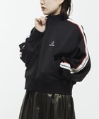 【コンバーストウキョウ/CONVERSE TOKYO】のLINE LOOSE SHORT TRACK JACKET(WOMEN S) 人気、トレンドファッション・服の通販 founy(ファニー) ファッション Fashion レディースファッション WOMEN アウター Coat Outerwear ジャケット Jackets カーゴパンツ Cargo Pants コンパクト Compact ショート Short ジャケット Jacket デニム Denim 定番 Standard 人気 Popularity ワンポイント One Point おすすめ Recommend thumbnail ブラック|ID: prp329100004212577 ipo3291000000029213317