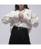 【ハレ/HARE】のポイントシシュウスウェット 人気、トレンドファッション・服の通販 founy(ファニー) ファッション Fashion レディースファッション WOMEN トップス・カットソー Tops/Tshirt パーカ Sweats スウェット Sweat おすすめ Recommend ショート Short スウェット Sweat チュニック Tunic トレンド Trend ビジュー Bijou リブニット Rib Knit ワンポイント One Point ヴィンテージ Vintage thumbnail オフホワイト08|ID: prp329100004212650 ipo3291000000029214007