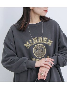 【サマンサモスモス/Samansa Mos2】のロゴ入りビッグスウェット 人気、トレンドファッション・服の通販 founy(ファニー) ファッション Fashion レディースファッション WOMEN トップス・カットソー Tops/Tshirt パーカ Sweats スウェット Sweat ビッグ Big プリント Print |ID:prp329100004212825