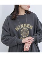 【サマンサモスモス/Samansa Mos2】のロゴ入りビッグスウェット 人気、トレンドファッション・服の通販 founy(ファニー) ファッション Fashion レディースファッション WOMEN トップス・カットソー Tops/Tshirt パーカ Sweats スウェット Sweat ビッグ Big プリント Print thumbnail チャコールグレー|ID: prp329100004212825 ipo3291000000029554435