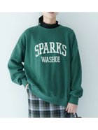 【サマンサモスモス/Samansa Mos2】のロゴ入りビッグスウェット 人気、トレンドファッション・服の通販 founy(ファニー) ファッション Fashion レディースファッション WOMEN トップス・カットソー Tops/Tshirt パーカ Sweats スウェット Sweat ビッグ Big プリント Print thumbnail グリーン|ID: prp329100004212825 ipo3291000000029554437