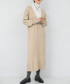 【アーバンリサーチ/URBAN RESEARCH】の深Vネックニットワンピース 人気、トレンドファッション・服の通販 founy(ファニー) ファッション Fashion レディースファッション WOMEN ワンピース Dress ニットワンピース Knit Dresses 2024年 2024 2024-2025秋冬・A/W Aw/Autumn/Winter/Fw/Fall/2024-2025 A/W・秋冬 Aw・Autumn/Winter・Fw・Fall-Winter 冬 Winter おすすめ Recommend インナー Inner シアー Sheer ジャケット Jacket デコルテ Decolletage ベーシック Basic thumbnail BEIGE|ID: prp329100004213053 ipo3291000000029998710