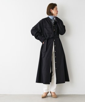 【マイカ ディール/MICA & DEAL】のバンドカラーシャツワンピース 人気、トレンドファッション・服の通販 founy(ファニー) ファッション Fashion レディースファッション WOMEN ワンピース Dress シャツワンピース Shirt Dresses ストレッチ Stretch フロント Front ポケット Pocket 羽織 Haori おすすめ Recommend |ID:prp329100004213216