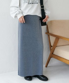 【ディスコート/Discoat】のラメナロースカート 人気、トレンドファッション・服の通販 founy(ファニー) ファッション Fashion レディースファッション WOMEN スカート Skirt A/W・秋冬 Aw・Autumn/Winter・Fw・Fall-Winter おすすめ Recommend シンプル Simple スウェット Sweat スリット Slit エレガント 上品 Elegant |ID:prp329100004213299