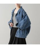 【スタディオ クリップ/studio CLIP】の《natural by clip》デニムワイドジャケット 人気、トレンドファッション・服の通販 founy(ファニー) ファッション Fashion レディースファッション WOMEN アウター Coat Outerwear ジャケット Jackets おすすめ Recommend ジャケット Jacket デニム Denim フェミニン Feminine 定番 Standard 春 Spring thumbnail ブルー80|ID: prp329100004213387 ipo3291000000029220541