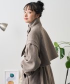 【フリークスストア/FREAK'S STORE】のウーリー スタンドトレンチコート 24AW 人気、トレンドファッション・服の通販 founy(ファニー) ファッション Fashion レディースファッション WOMEN アウター Coat Outerwear コート Coats トレンチコート Trench Coats 2024年 2024 2024-2025秋冬・A/W Aw/Autumn/Winter/Fw/Fall/2024-2025 A/W・秋冬 Aw・Autumn/Winter・Fw・Fall-Winter 冬 Winter エレガント 上品 Elegant スタンド Stand ハイネック High Neck フェミニン Feminine メルトン Melton ラップ Wrap ロング Long 切替 Switching thumbnail ベージュ|ID: prp329100004213538 ipo3291000000029538548