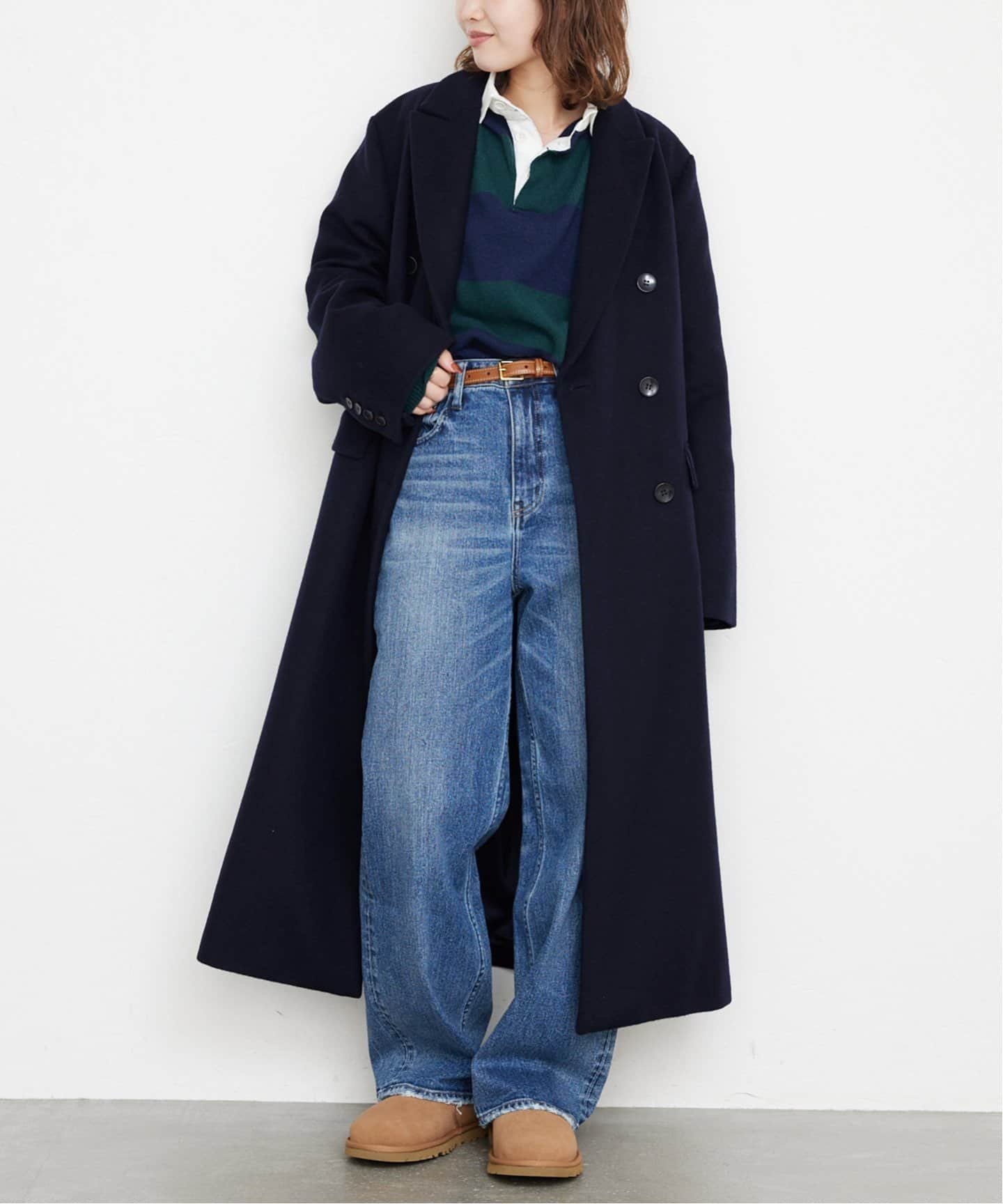 【スローブ イエナ/SLOBE IENA】のロングチェスターコート 人気、トレンドファッション・服の通販 founy(ファニー) 　ファッション　Fashion　レディースファッション　WOMEN　アウター　Coat Outerwear　コート　Coats　チェスターコート　Top Coat　2024年　2024　2024-2025秋冬・A/W　Aw/Autumn/Winter/Fw/Fall/2024-2025　ストール　Stall　チェスターコート　Chester Coat　ポケット　Pocket　マフラー　Scarf　ロング　Long　 other-1|ID: prp329100004213552 ipo3291000000029300720