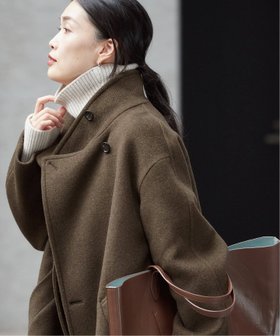 【ジャーナルスタンダード レサージュ/journal standard L'essage】の《追加》MANTECO GIOLICA スタンドショートコート 人気、トレンドファッション・服の通販 founy(ファニー) ファッション Fashion レディースファッション WOMEN アウター Coat Outerwear コート Coats 2024年 2024 2024-2025秋冬・A/W Aw/Autumn/Winter/Fw/Fall/2024-2025 |ID:prp329100004213554