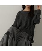 【プロポーション ボディドレッシング/PROPORTION BODY DRESSING】のスパンコール畦ニット WEB限定カラー ブルー 24AW 人気、トレンドファッション・服の通販 founy(ファニー) ファッション Fashion レディースファッション WOMEN トップス・カットソー Tops/Tshirt ニット Knit Tops 2024年 2024 2024-2025秋冬・A/W Aw/Autumn/Winter/Fw/Fall/2024-2025 ウォーム Worm スパンコール Sequins リラックス Relax 畦 Ridge thumbnail チャコール2|ID: prp329100004213661 ipo3291000000029485069