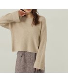 【プロポーション ボディドレッシング/PROPORTION BODY DRESSING】のスパンコール畦ニット WEB限定カラー ブルー 24AW 人気、トレンドファッション・服の通販 founy(ファニー) ファッション Fashion レディースファッション WOMEN トップス・カットソー Tops/Tshirt ニット Knit Tops 2024年 2024 2024-2025秋冬・A/W Aw/Autumn/Winter/Fw/Fall/2024-2025 ウォーム Worm スパンコール Sequins リラックス Relax 畦 Ridge thumbnail ベージュ|ID: prp329100004213661 ipo3291000000029485071