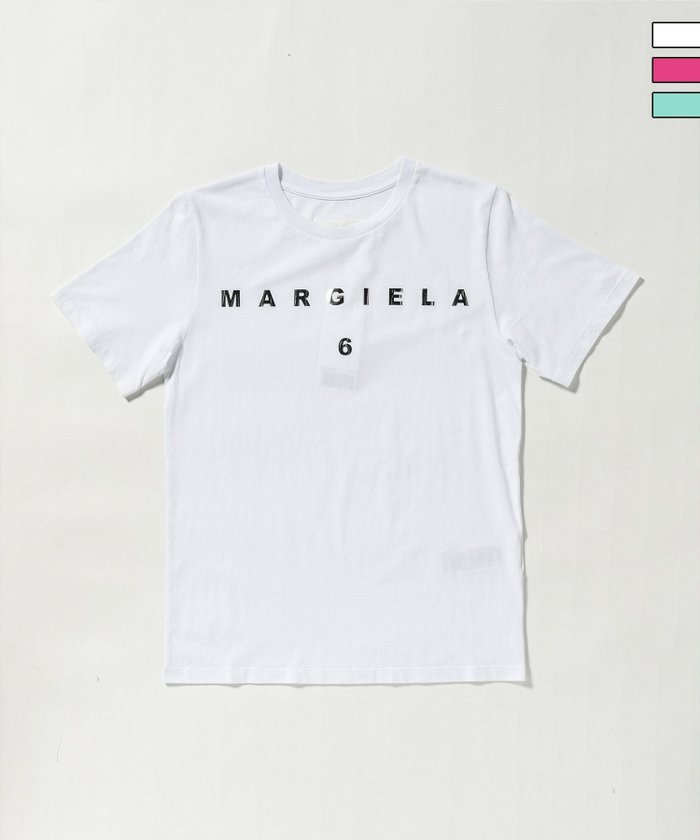 【シフォン/SHIFFON / KIDS】のMM6 Maison Margiela/MM6 Maison Margiela(エムエム6 メゾン マルジェラ) Kids Junior ブランドロゴ半袖Tシャツカットソー インテリア・キッズ・メンズ・レディースファッション・服の通販 founy(ファニー) https://founy.com/ ファッション Fashion キッズファッション KIDS トップス・カットソー Tops/Tees/Kids カットソー Cut And Sew カーディガン Cardigan クール Cool ジャケット Jacket 半袖 Short Sleeve |ID: prp329100004213904 ipo3291000000029522647