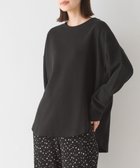 【その他のブランド/Other】のリップルダブルフェイス 裾ラウンド長袖Tシャツ 005-ブラック|ID: prp329100004213913 ipo3291000000029985362