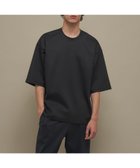 【ユナイテッドアローズ/UNITED ARROWS】のUNITED ARROWS ラッシュ ポンチ スウェット ショートスリーブ Tシャツ BLACK|ID: prp329100004213953 ipo3291000000029403629