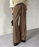 【ゼヴォン/Thevon】のGOLDジップタックパンツ 人気、トレンドファッション・服の通販 founy(ファニー) ファッション Fashion レディースファッション WOMEN パンツ Pants 2024年 2024 2024-2025秋冬・A/W Aw/Autumn/Winter/Fw/Fall/2024-2025 A/W・秋冬 Aw・Autumn/Winter・Fw・Fall-Winter ジップ Zip スウェット Sweat トレンド Trend フロント Front ポケット Pocket ビジネス 仕事 通勤 Business 楽ちん Easy thumbnail ブラウン|ID: prp329100004214211 ipo3291000000029226253