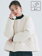 【コカ/COCA】のハートキルティングギャザージャケット 人気、トレンドファッション・服の通販 founy(ファニー) ファッション Fashion レディースファッション WOMEN アウター Coat Outerwear ジャケット Jackets thumbnail Ivory|ID: prp329100004214415 ipo3291000000029227416