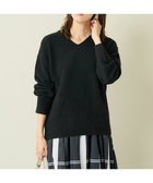 【アー ヴェー ヴェー/a.v.v】の【洗える】ゆるふわVネックニット 人気、トレンドファッション・服の通販 founy(ファニー) ファッション Fashion レディースファッション WOMEN トップス・カットソー Tops/Tshirt ニット Knit Tops Vネック V-Neck デニム Denim フェミニン Feminine ベーシック Basic ボトム Bottom ミドル Middle 再入荷 Restock/Back In Stock/Re Arrival 冬 Winter 洗える Washable ビジネス 仕事 通勤 Business thumbnail ブラック|ID: prp329100004214546 ipo3291000000029484927