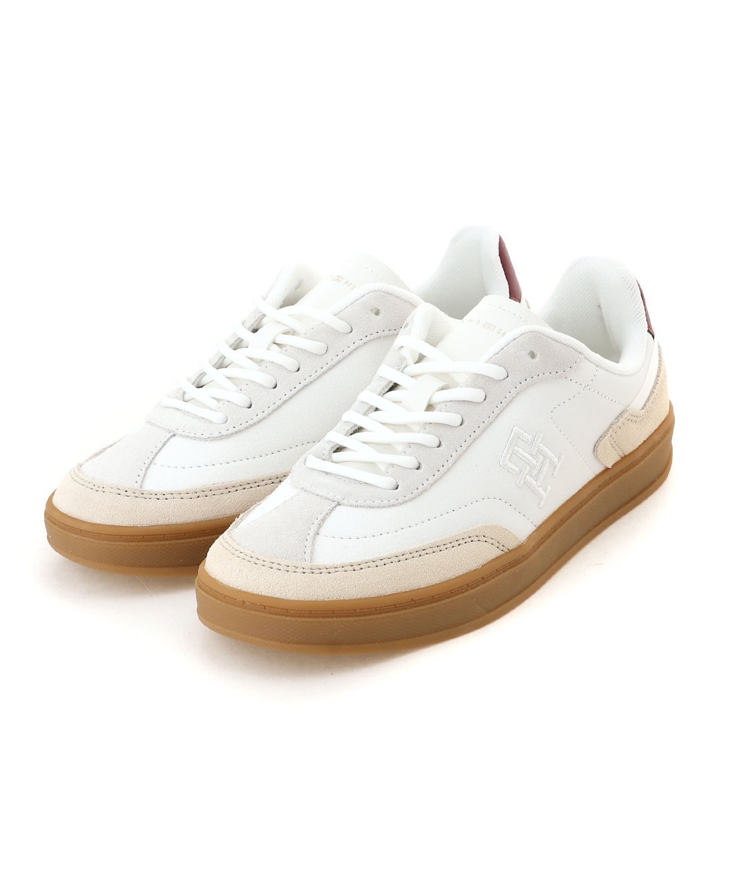 【トミーヒルフィガー/TOMMY HILFIGER】のTH HRTG CRT SNKR LTH Classic Beige 人気、トレンドファッション・服の通販 founy(ファニー) 　ファッション　Fashion　レディースファッション　WOMEN　 other-1|ID: prp329100004214817 ipo3291000000029611920