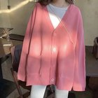 【ミニミニストア/miniministore】のニットカーディガン レディース秋冬羽織り 人気、トレンドファッション・服の通販 founy(ファニー) ファッション Fashion レディースファッション WOMEN トップス・カットソー Tops/Tshirt ニット Knit Tops カーディガン Cardigans アクリル Acrylic イエロー Yellow カーディガン Cardigan ガウン Gown シンプル Simple セーター Sweater 長袖 Long Sleeve 羽織 Haori 無地 Plain Color ラベンダー Lavender A/W・秋冬 Aw・Autumn/Winter・Fw・Fall-Winter thumbnail ピンク|ID: prp329100004214847 ipo3291000000029419474