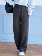 【コカ/COCA】のスムースニットパンツ 人気、トレンドファッション・服の通販 founy(ファニー) ファッション Fashion レディースファッション WOMEN パンツ Pants なめらか Smooth ポケット Pocket 楽ちん Easy thumbnail Charcoal|ID: prp329100004214855 ipo3291000000029230522