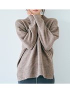 【コカ/COCA】のベーシックバルキーハイネックニット 人気、トレンドファッション・服の通販 founy(ファニー) ファッション Fashion レディースファッション WOMEN トップス・カットソー Tops/Tshirt ニット Knit Tops スリット Slit セーター Sweater ハイネック High Neck ポケット Pocket リラックス Relax thumbnail Dk.Beige|ID: prp329100004215324 ipo3291000000029234589