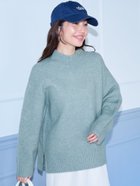 【コカ/COCA】のベーシックバルキーハイネックニット 人気、トレンドファッション・服の通販 founy(ファニー) ファッション Fashion レディースファッション WOMEN トップス・カットソー Tops/Tshirt ニット Knit Tops スリット Slit セーター Sweater ハイネック High Neck ポケット Pocket リラックス Relax thumbnail Blue|ID: prp329100004215324 ipo3291000000029234597