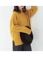 【コカ/COCA】のベーシックバルキーハイネックニット 人気、トレンドファッション・服の通販 founy(ファニー) ファッション Fashion レディースファッション WOMEN トップス・カットソー Tops/Tshirt ニット Knit Tops スリット Slit セーター Sweater ハイネック High Neck ポケット Pocket リラックス Relax thumbnail Mustard|ID: prp329100004215324 ipo3291000000029234599