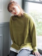 【コカ/COCA】のベーシックバルキーハイネックニット 人気、トレンドファッション・服の通販 founy(ファニー) ファッション Fashion レディースファッション WOMEN トップス・カットソー Tops/Tshirt ニット Knit Tops スリット Slit セーター Sweater ハイネック High Neck ポケット Pocket リラックス Relax thumbnail Khaki|ID: prp329100004215324 ipo3291000000029234603