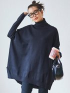 【コカ/COCA】のタートルニットチュニック 人気、トレンドファッション・服の通販 founy(ファニー) ファッション Fashion レディースファッション WOMEN トップス・カットソー Tops/Tshirt ニット Knit Tops thumbnail Navy|ID: prp329100004215327 ipo3291000000029234643