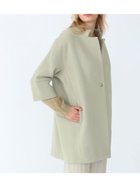 【ラシュッド/LASUD】のDouble Meltonコクーンコート 人気、トレンドファッション・服の通販 founy(ファニー) ファッション Fashion レディースファッション WOMEN アウター Coat Outerwear コート Coats スタイリッシュ Stylish スタンド Stand メタル Metal メルトン Melton ラグジュアリー Luxury thumbnail ベージュ|ID: prp329100004215337 ipo3291000000029877533