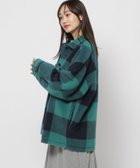 【ニコアンド/niko and】のシャギーチェックジャケット 人気、トレンドファッション・服の通販 founy(ファニー) ファッション Fashion レディースファッション WOMEN アウター Coat Outerwear ジャケット Jackets A/W・秋冬 Aw・Autumn/Winter・Fw・Fall-Winter おすすめ Recommend ウォーム Worm コンパクト Compact ジャケット Jacket チェック Check ワイド Wide 秋 Autumn/Fall thumbnail グリーン70|ID: prp329100004215370 ipo3291000000029235089