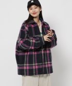 【ニコアンド/niko and】のシャギーチェックジャケット 人気、トレンドファッション・服の通販 founy(ファニー) ファッション Fashion レディースファッション WOMEN アウター Coat Outerwear ジャケット Jackets A/W・秋冬 Aw・Autumn/Winter・Fw・Fall-Winter おすすめ Recommend ウォーム Worm コンパクト Compact ジャケット Jacket チェック Check ワイド Wide 秋 Autumn/Fall thumbnail ネイビー88|ID: prp329100004215370 ipo3291000000029235091