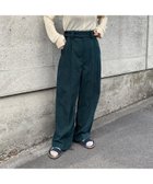 【その他のブランド/Other】のコールテーパードパンツ 人気、トレンドファッション・服の通販 founy(ファニー) ファッション Fashion レディースファッション WOMEN パンツ Pants おすすめ Recommend オレンジ Orange コーデュロイ Corduroy シューズ Shoes センター Center テーパード Tapered ロング Long thumbnail ダークグリーン|ID: prp329100004215655 ipo3291000000029237107