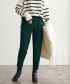 【ピエロ/Pierrot】の裏微起毛ストレートパンツ 人気、トレンドファッション・服の通販 founy(ファニー) ファッション Fashion レディースファッション WOMEN パンツ Pants ストレート Straight thumbnail ダークグリーン|ID: prp329100004215796 ipo3291000000029544140