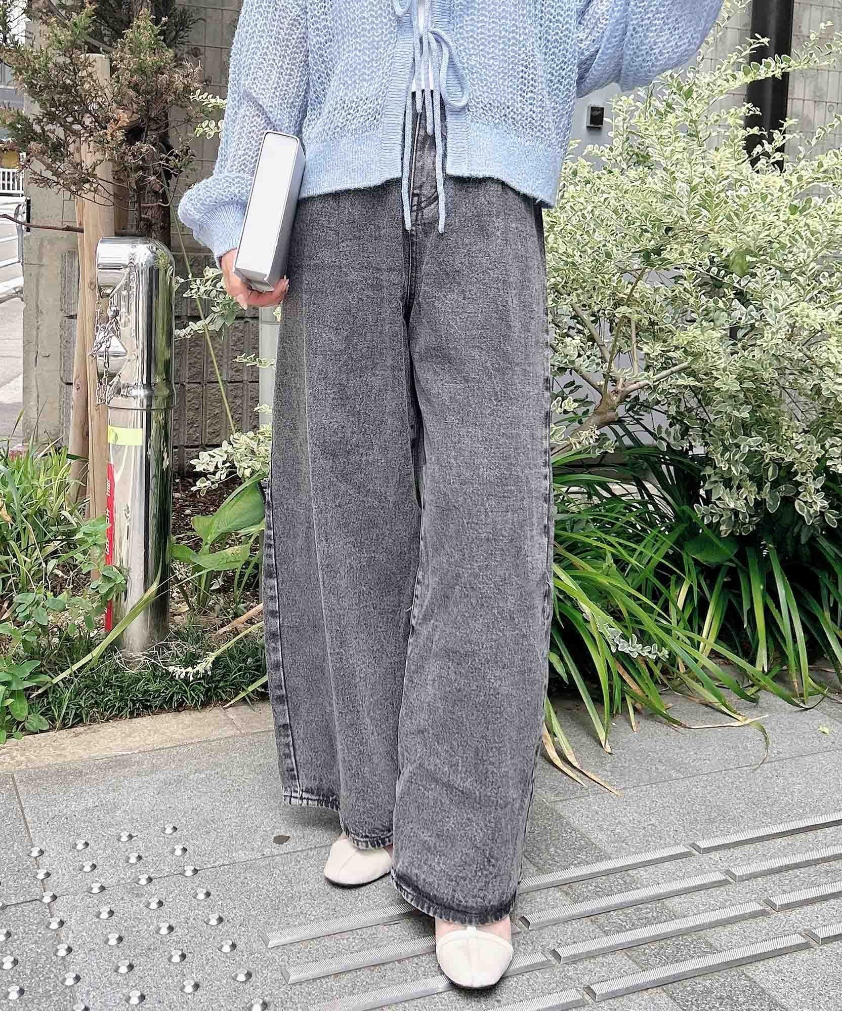 【イング/INGNI】のデニムタックバギーPT 人気、トレンドファッション・服の通販 founy(ファニー) 　ファッション　Fashion　レディースファッション　WOMEN　パンツ　Pants　ショート　Short　デニム　Denim　トレンド　Trend　バランス　Balance　ベーシック　Basic　ポケット　Pocket　 other-1|ID: prp329100004215861 ipo3291000000029511833