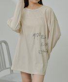 【パルグループ/PAL GROUP】の【RAY CASSIN】刺繍ルーズロンTシャツ 人気、トレンドファッション・服の通販 founy(ファニー) ファッション Fashion レディースファッション WOMEN トップス・カットソー Tops/Tshirt シャツ/ブラウス Shirts/Blouses ロング / Tシャツ T-Shirts シンプル Simple ジャケット Jacket ルーズ Loose ロング Long thumbnail アイボリー|ID: prp329100004215915 ipo3291000000029403882