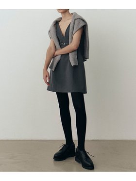 【スナイデル/SNIDEL】のデザインミニワンピース 人気、トレンドファッション・服の通販 founy(ファニー) ファッション Fashion レディースファッション WOMEN ワンピース Dress ウェーブ Wave カットソー Cut And Sew タイツ Tights チェック Check ツイル Twill ビスチェ Bustier フィット Fit ポケット Pocket おすすめ Recommend |ID:prp329100004215962