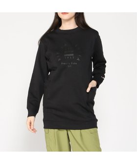 【ニッキー/nikki】のフィラ/裏起毛ノーカラーチュニック 人気、トレンドファッション・服の通販 founy(ファニー) ファッション Fashion レディースファッション WOMEN トップス・カットソー Tops/Tshirt チュニック Tunic リラックス Relax |ID:prp329100004216463