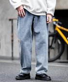 【ロッキーモンロー/Rocky Monroe】のルーズシルエットワイドデニムパンツ 人気、トレンドファッション・服の通販 founy(ファニー) ファッション Fashion レディースファッション WOMEN パンツ Pants デニムパンツ Denim Pants テーパード Tapered デニム Denim リラックス Relax ロング Long thumbnail ブルーケミカル|ID: prp329100004217243 ipo3291000000029544146