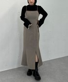 【アルシーヴ/archives】のパイピングマーメイドキャミワンピース 人気、トレンドファッション・服の通販 founy(ファニー) ファッション Fashion レディースファッション WOMEN ワンピース Dress キャミワンピース No Sleeve Dresses A/W・秋冬 Aw・Autumn/Winter・Fw・Fall-Winter おすすめ Recommend カーディガン Cardigan スリット Slit チェック Check パイピング Piping マーメイド Mermaid リボン Ribbon 秋 Autumn/Fall 羽織 Haori thumbnail MOCHA|ID: prp329100004217761 ipo3291000000029255064