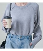 【ラナン/Ranan】のスウェットライクニット 人気、トレンドファッション・服の通販 founy(ファニー) ファッション Fashion レディースファッション WOMEN トップス・カットソー Tops/Tshirt ニット Knit Tops パーカ Sweats スウェット Sweat イエロー Yellow 春 Spring 切替 Switching スウェット Sweat スラックス Slacks タイトスカート Tight Skirt デニム Denim トレンド Trend 定番 Standard ベーシック Basic ボトム Bottom A/W・秋冬 Aw・Autumn/Winter・Fw・Fall-Winter おすすめ Recommend 2023年 2023 2023-2024秋冬・A/W Aw/Autumn/Winter//Fw/Fall-Winter/2023-2024 thumbnail ライトグレー|ID: prp329100004218402 ipo3291000000029543564