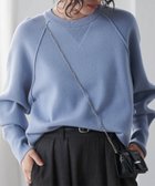 【ラナン/Ranan】のスウェットライクニット 人気、トレンドファッション・服の通販 founy(ファニー) ファッション Fashion レディースファッション WOMEN トップス・カットソー Tops/Tshirt ニット Knit Tops パーカ Sweats スウェット Sweat イエロー Yellow 春 Spring 切替 Switching スウェット Sweat スラックス Slacks タイトスカート Tight Skirt デニム Denim トレンド Trend 定番 Standard ベーシック Basic ボトム Bottom A/W・秋冬 Aw・Autumn/Winter・Fw・Fall-Winter おすすめ Recommend 2023年 2023 2023-2024秋冬・A/W Aw/Autumn/Winter//Fw/Fall-Winter/2023-2024 thumbnail ライトブルー|ID: prp329100004218402 ipo3291000000029543570