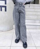 【イング/INGNI】のキラキラデニムPT 人気、トレンドファッション・服の通販 founy(ファニー) ファッション Fashion レディースファッション WOMEN パンツ Pants デニム Denim thumbnail クロ|ID: prp329100004219488 ipo3291000000029258176