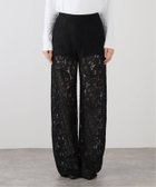 【イエナ/IENA】のBAUM UND PFERDGARTEN/バウム ウンド ヘルガーデン Paisley Lace PT パンツ NIDA23643 人気、トレンドファッション・服の通販 founy(ファニー) ファッション Fashion レディースファッション WOMEN パンツ Pants ガーデン Garden コレクション Collection thumbnail ブラック|ID: prp329100004220753 ipo3291000000029260194