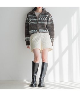 【ローリーズファーム/LOWRYS FARM】のキルティングショートパンツ 人気、トレンドファッション・服の通販 founy(ファニー) ファッション Fashion レディースファッション WOMEN パンツ Pants ハーフ / ショートパンツ Short Pants おすすめ Recommend ショート Short フロント Front ロング Long |ID:prp329100004220882