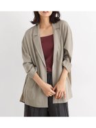 【ラシュッド/LASUD】のシアーコンビジャケット 人気、トレンドファッション・服の通販 founy(ファニー) ファッション Fashion レディースファッション WOMEN アウター Coat Outerwear ジャケット Jackets おすすめ Recommend インナー Inner カーディガン Cardigan シアー Sheer ジャケット Jacket ドッキング Docking 旅行 Travel 羽織 Haori thumbnail サンドベージュ|ID: prp329100004221491 ipo3291000000030004316