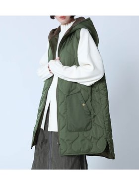 【ラシュッド/LASUD】のフードボアキルティングベスト 人気、トレンドファッション・服の通販 founy(ファニー) ファッション Fashion レディースファッション WOMEN アウター Coat Outerwear トップス・カットソー Tops/Tshirt ベスト/ジレ Gilets/Vests キルティング Quilting トレンド Trend ベスト Vest 今季 This Season |ID:prp329100004221536