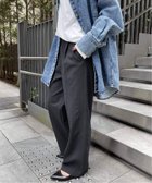 【スピック&スパン/Spick & Span】の《追加》ハイブリッドダブルクロスワンタックパンツ 人気、トレンドファッション・服の通販 founy(ファニー) ファッション Fashion レディースファッション WOMEN パンツ Pants 再入荷 Restock/Back In Stock/Re Arrival thumbnail グレー|ID: prp329100004221562 ipo3291000000029359793