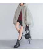 【ジーナシス/JEANASiS】のソデ2WAYモンスターパーカーコート 人気、トレンドファッション・服の通販 founy(ファニー) ファッション Fashion レディースファッション WOMEN アウター Coat Outerwear コート Coats 秋 Autumn/Fall コンパクト Compact 今季 This Season シャーリング Shirring ショート Short ジップ Zip スポーティ Sporty フォルム Form ベスト Vest ボトム Bottom ポケット Pocket 防寒 Cold Protection ロング Long ワイド Wide 冬 Winter おすすめ Recommend thumbnail ライトグレー|ID: prp329100004221650 ipo3291000000029417901